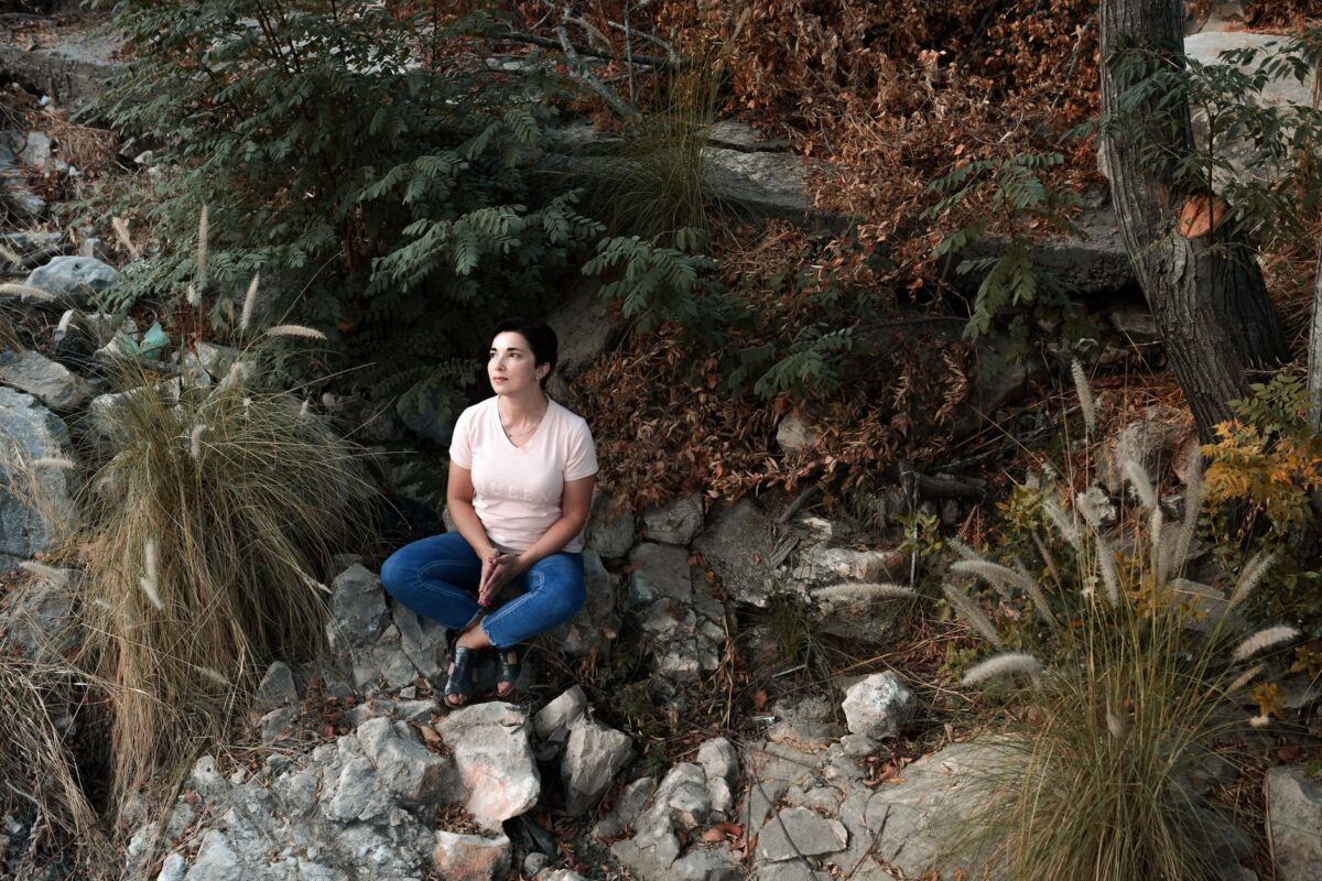 méditation assise calme