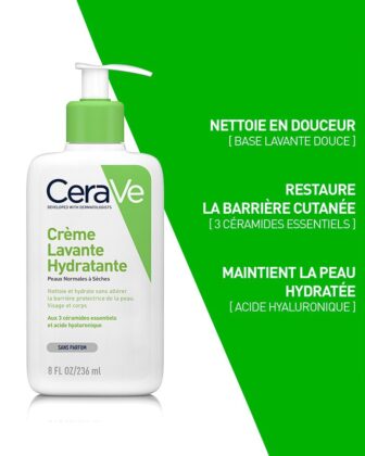 Tube de gel-crème hydratant Oil Control CeraVe, 52 ml