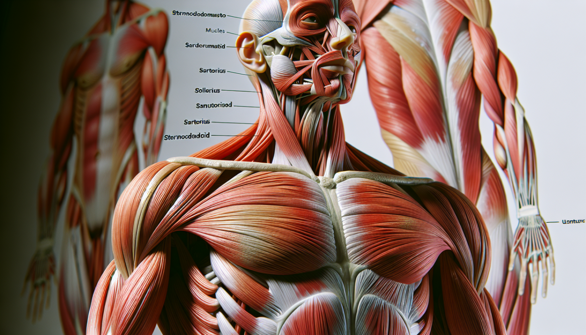Muscles du S : sternocleidomastoïdien, sartorius, soléaire.
