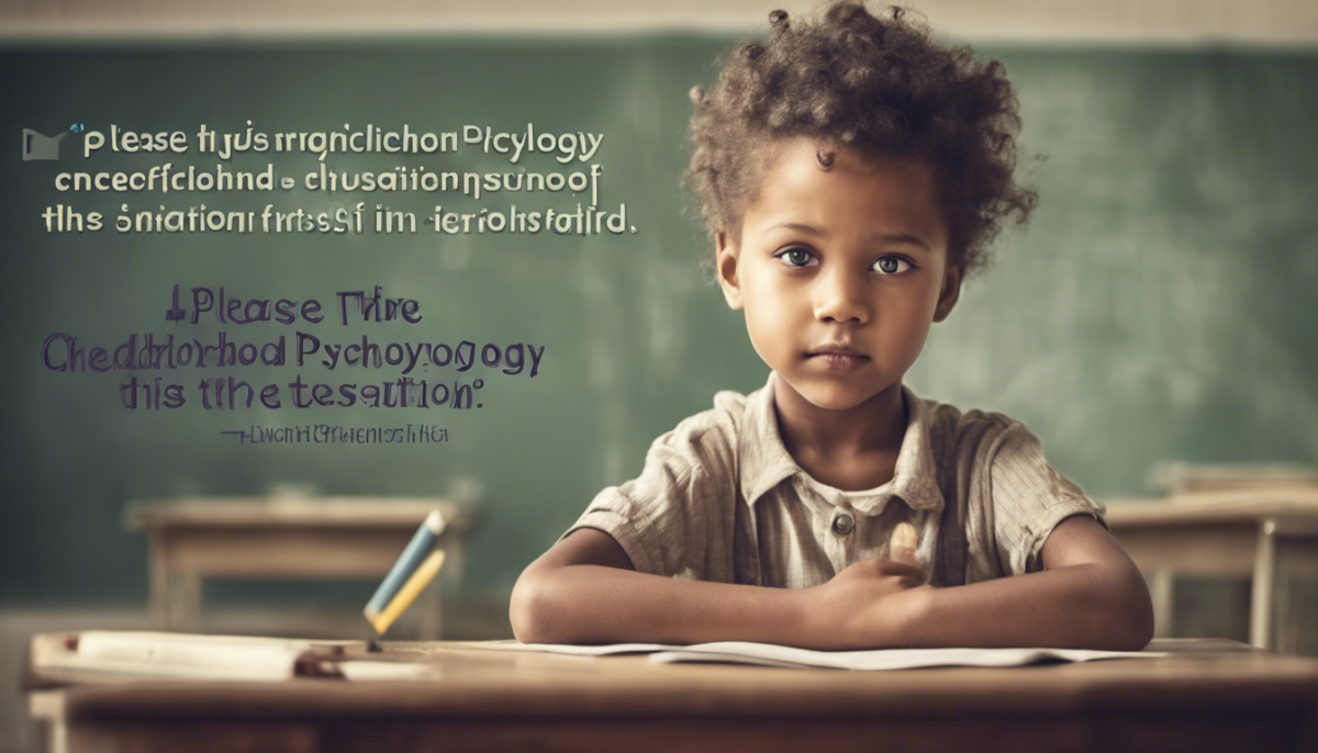 découvrez l'importance de la psychologie de l'enfance et de la formation dans le développement des enfants. apprenez pourquoi ces aspects sont essentiels pour aider les jeunes à s'épanouir.